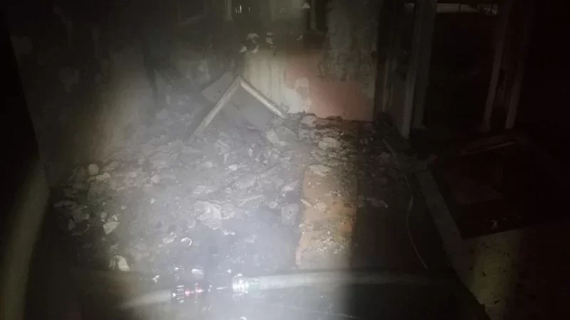 В Одессе горело общежитие Юридической академии (ФОТО)