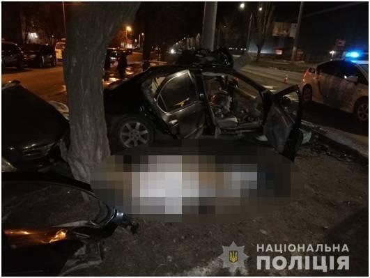 Смертельная авария в Киеве.