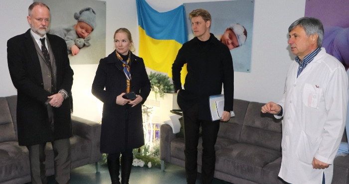 Одеський пологовий будинок відвідала делегація Посольства Швеції в Україні