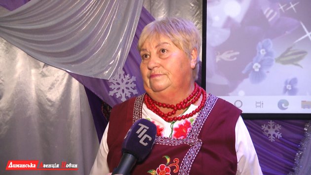 Світлана Чуба, учасниця народного вокального ансамблю «Визирчанка».