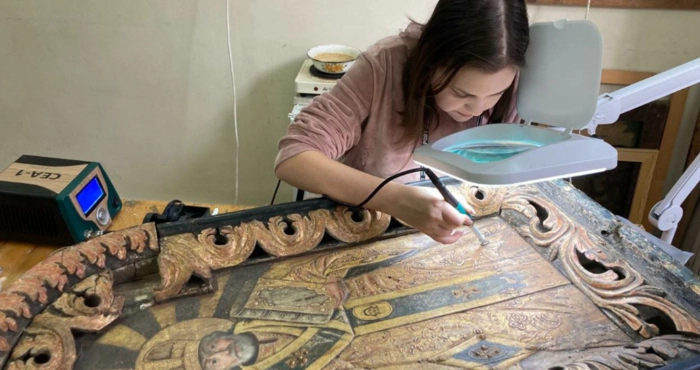 В Одесі відреставрували ікону Святого Миколая 19 століття