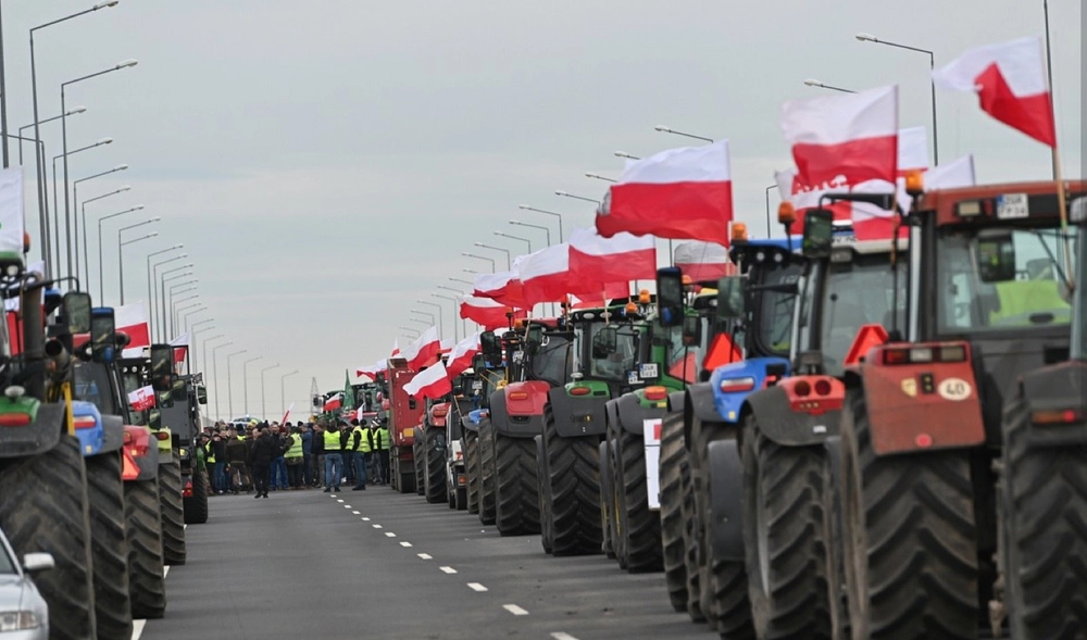 Завтра близько 70 тисяч фермерів вийдуть на протести по всій Польщі