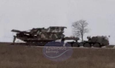 росіяни в окупованому Криму розмістили імпровізовану ремонтну базу - Кримський вітер