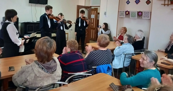 Юні скрипалі дали концерт у Білгород-Дністровському терцентрі
