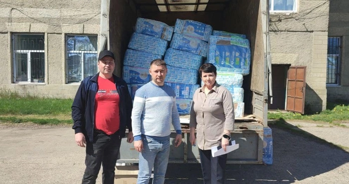 Подільський район отримав гуманітарну допомогу для переселенців та тяжкохворих